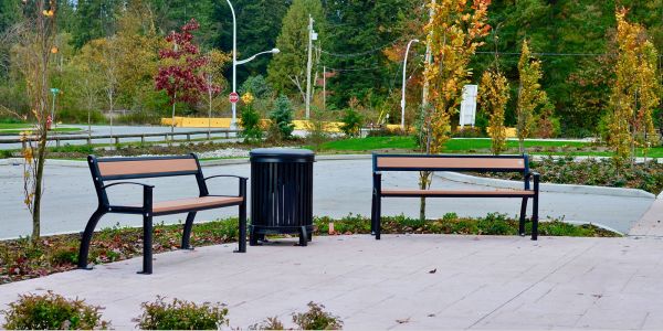 Wishbone-Beselt-Benches-and-Waste-Receptacles-in-Surrey-BC