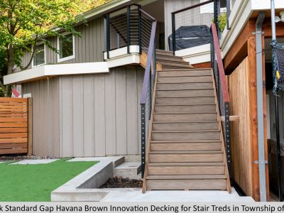 Perma-Deck Standard Gap Havana Brown Innovation Decking for Stair Treds in Langley BC.jpg